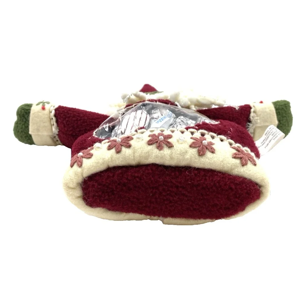 Christmas Holiday Santa Gift Gift Bag or Hanging Ornament